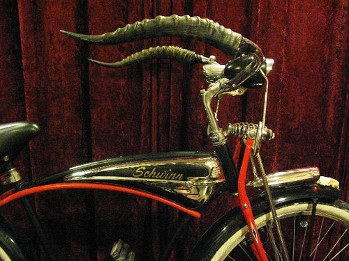 recycled steampunk bicycle