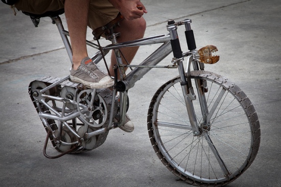 recycled bike mods