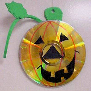 Pumpkin recycled CD
