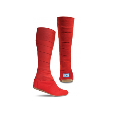 TOMS Red Wrap boot