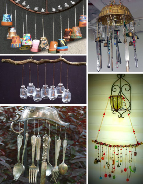 wind chime recycling