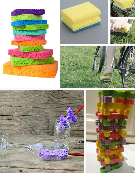 recycle sponges