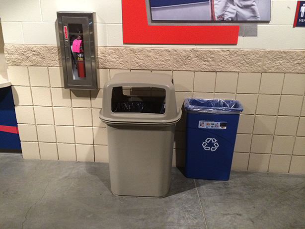 Gonzaga McCarthey Athletic Center recycling