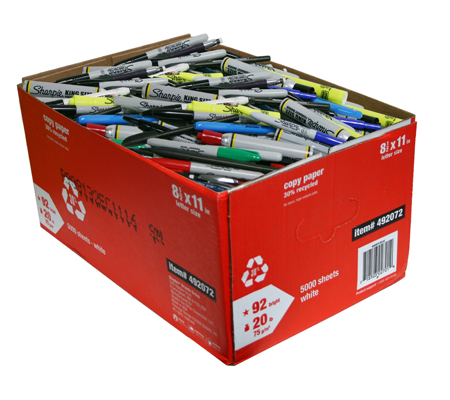 recycled office supplies