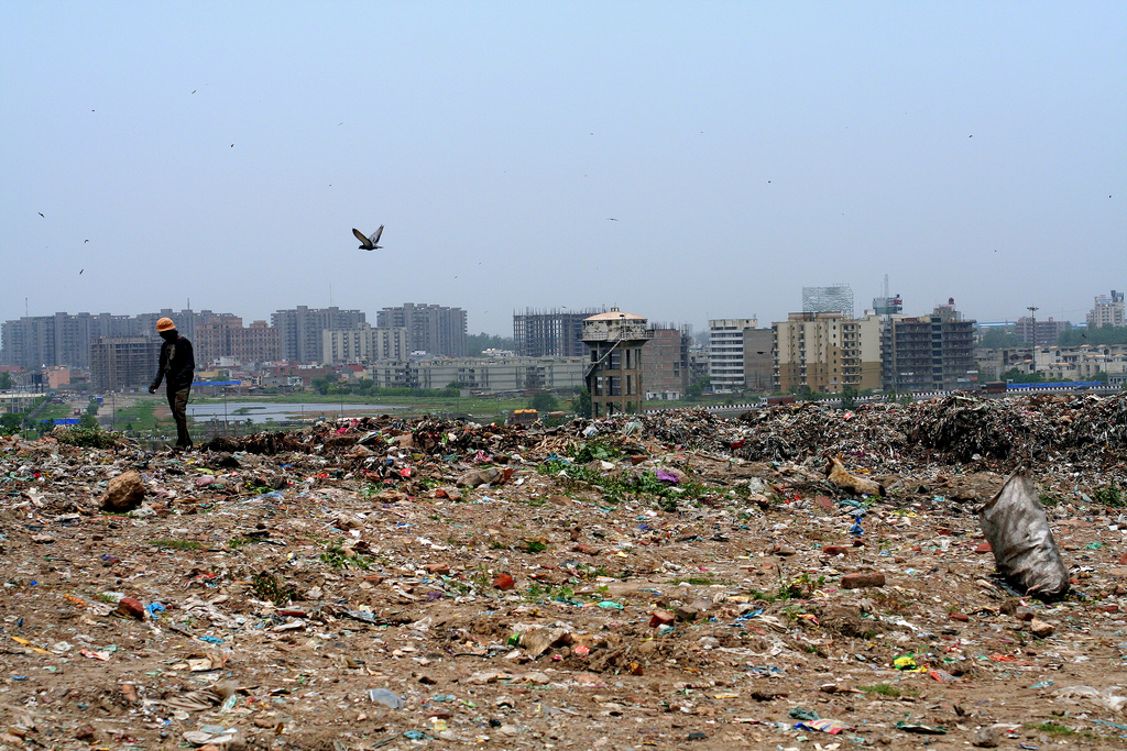 Trash at Ghazipur