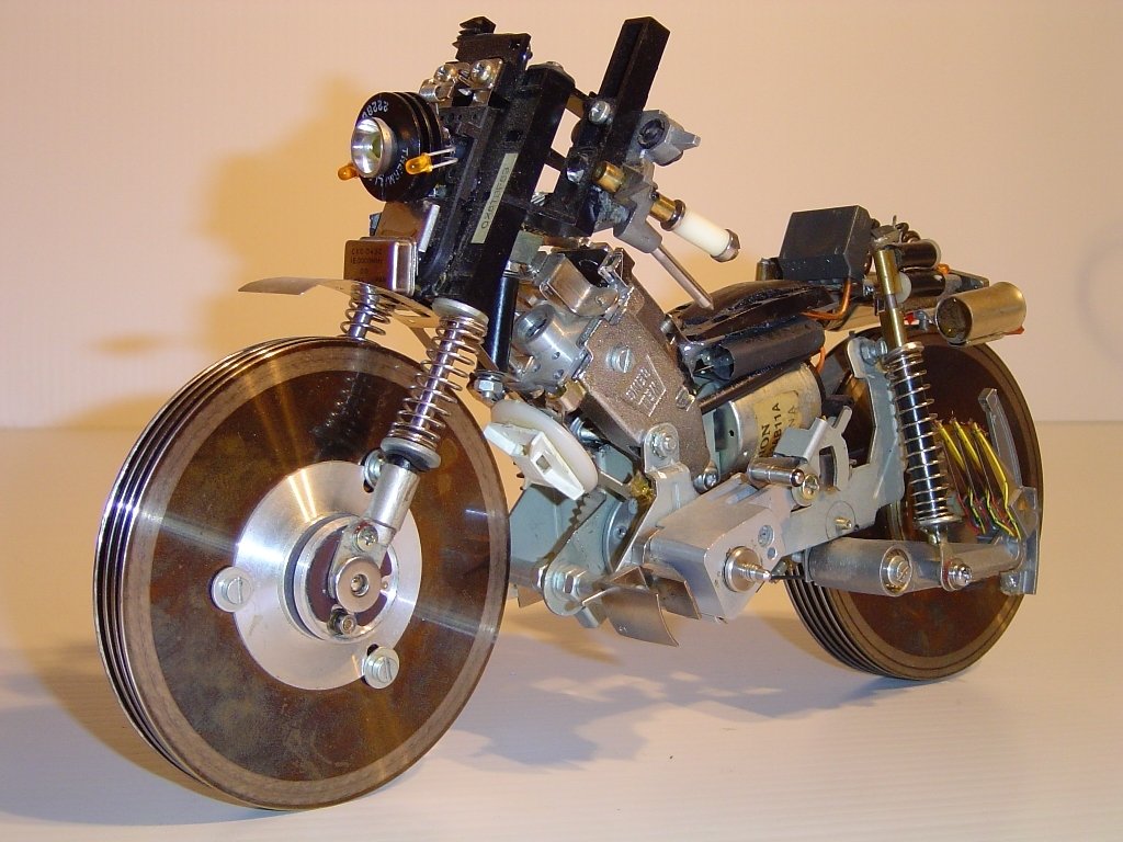 Ten Motorcycles Made from Recycled Objects - RecycleNation