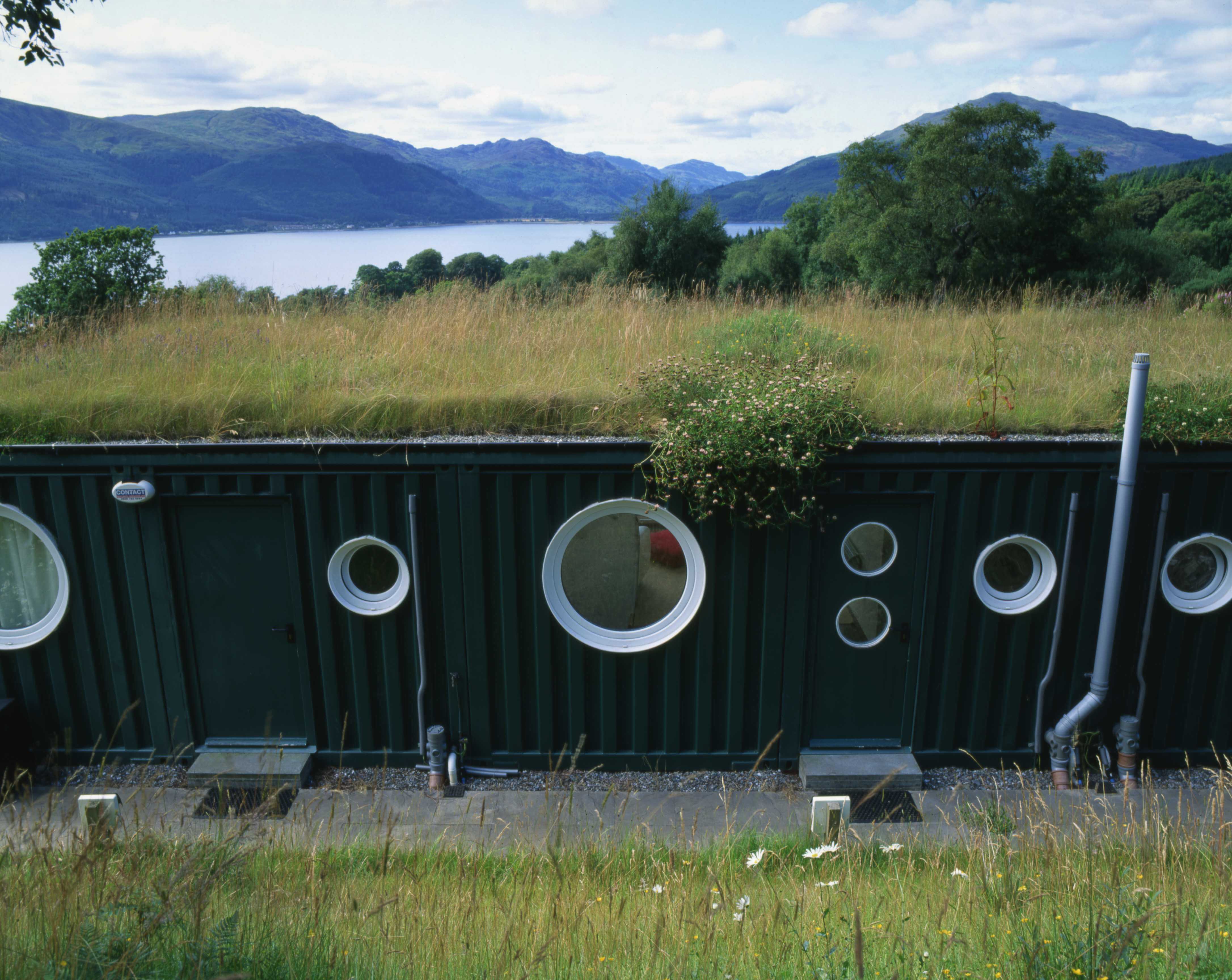 Buried Shipping Container