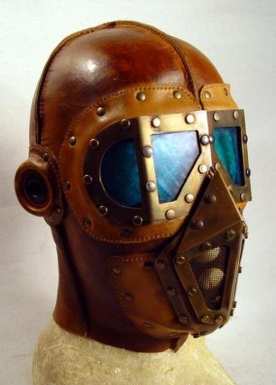 Thirteen Recycled Steampunk Gas Masks - RecycleNation