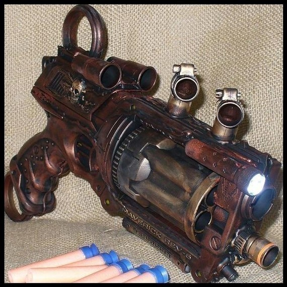 nerf longshot steampunk