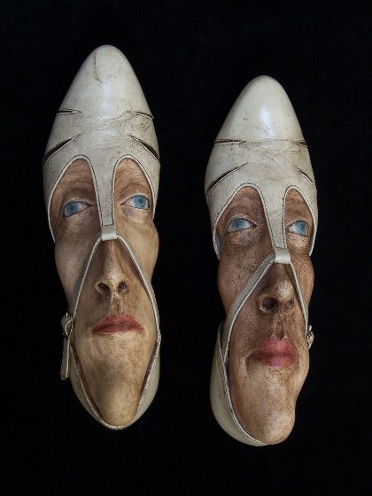 Old Shoes Reborn as Living Faces RecycleNation