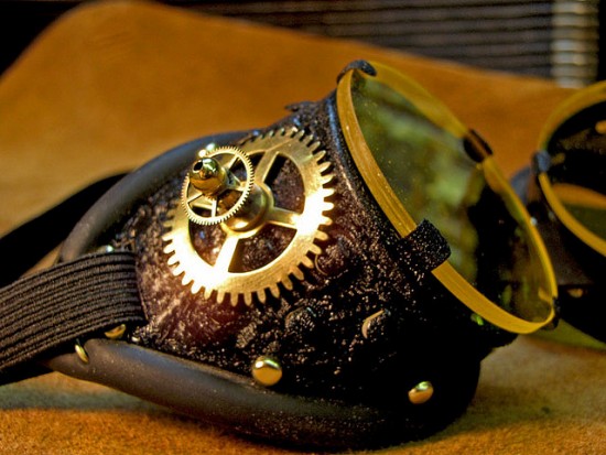 steampunk goggles aesthetic