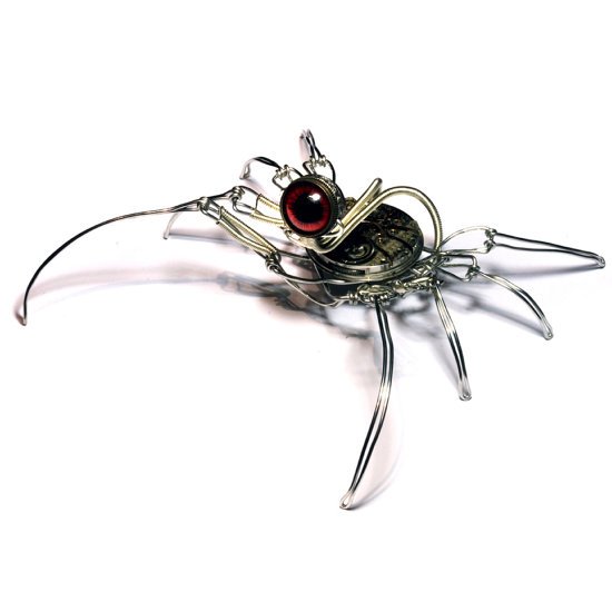 Steampunk Cyclopean Spiders! – RecycleNation