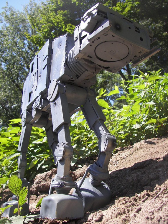 recycled Star Wars vehicles
