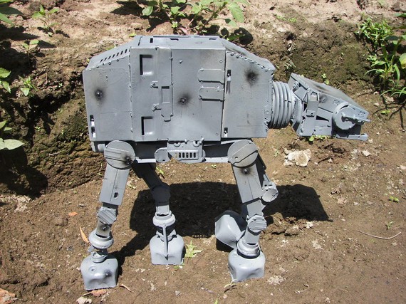 recycled Star Wars vehicles