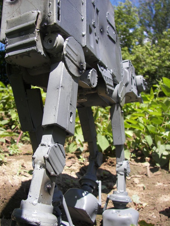 recycled Star Wars vehicles
