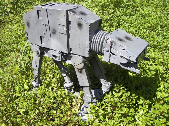 recycled Star Wars vehicles