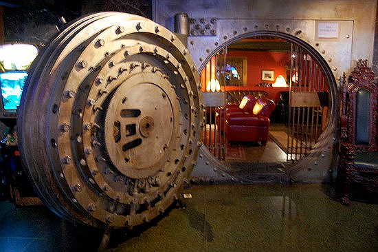 repurposed bank vaults