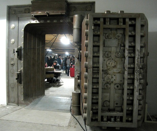 repurposed bank vaults