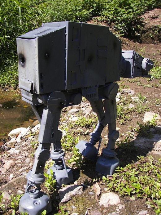 recycled Star Wars vehicles