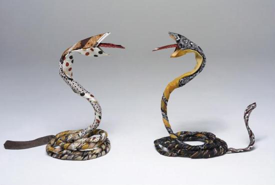 business ties recycled snakes