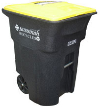 Savannah recycling bin