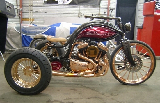 steampunk recycle motorcycle