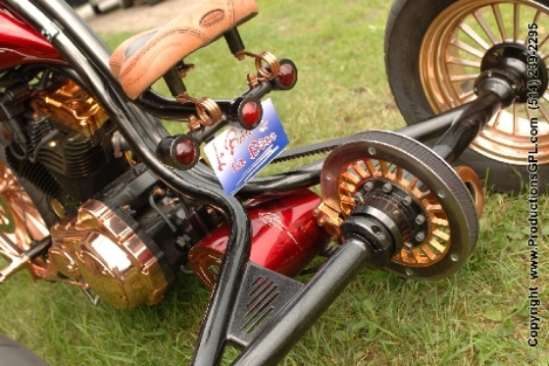 steampunk recycle motorcycle