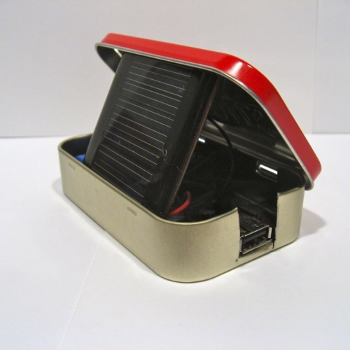 recycle altoids solar usb charger