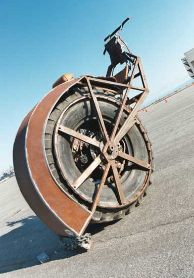 steampunk recycle motorcycle