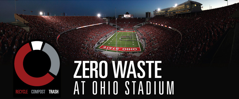 Ohio Stadium recycling