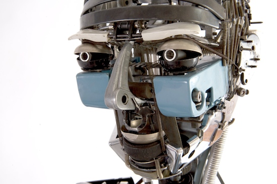 Human Bodies Created Out of Dissected Typewriters – RecycleNation