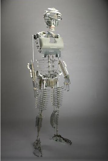 Human Bodies Created Out of Dissected Typewriters – RecycleNation