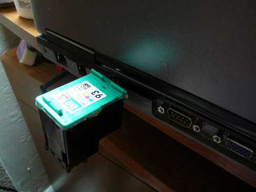 USB drive recycled printer cartridge