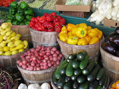 farmers market recycling