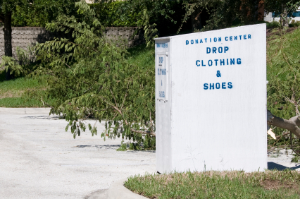 clothing donation recycling