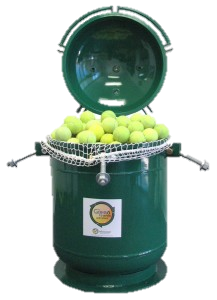 Green Tennis Machine