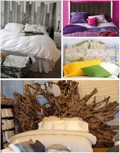 One of a Kind, Trash to Treasure Bedroom Headboard Ideas 