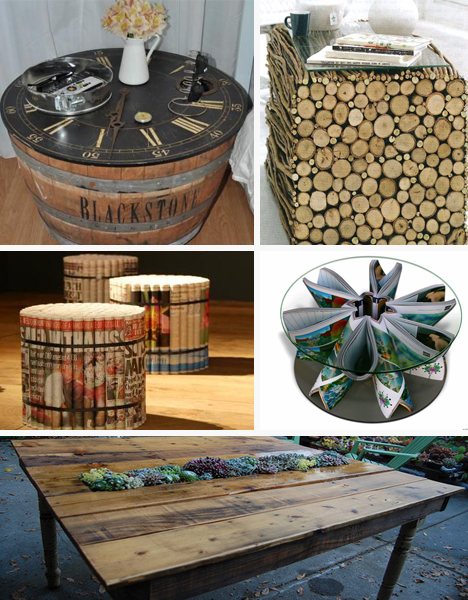 recycled tables