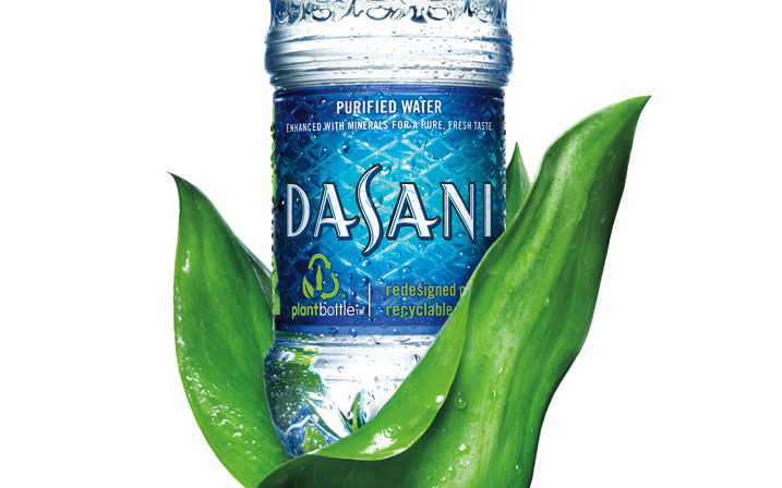 Dasani recycled PlantBottle