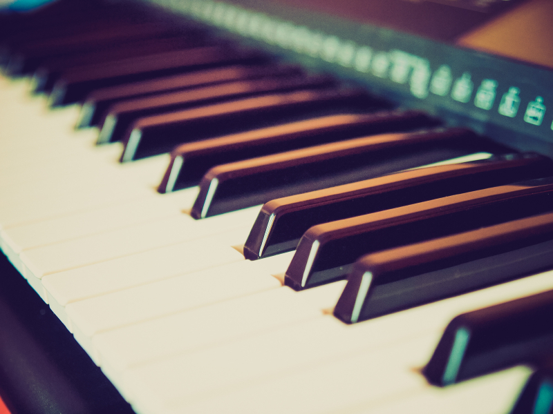 musical keyboard recycling