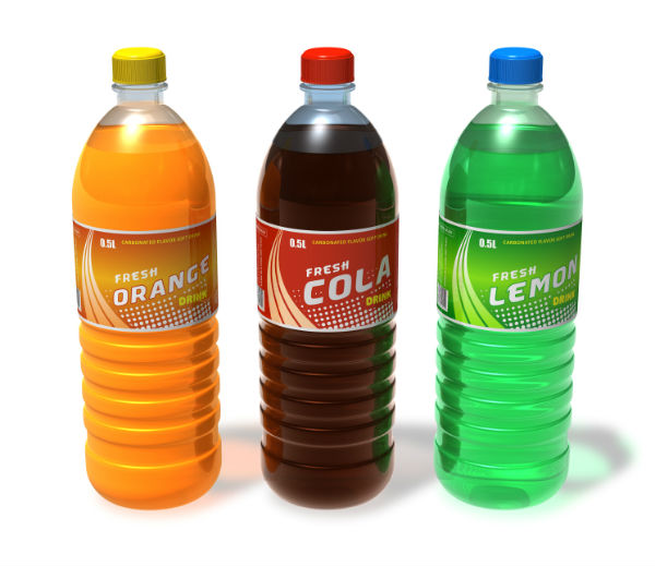 Plastic Beverage and Detergent Bottles