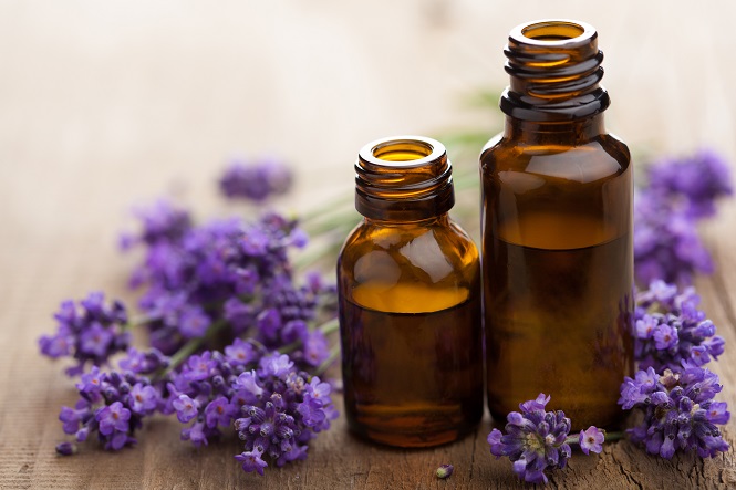 essential oil bottles