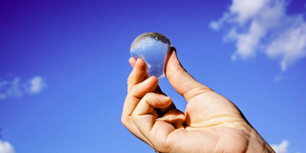 Ooho: The Edible Water Bottle - RecycleNation